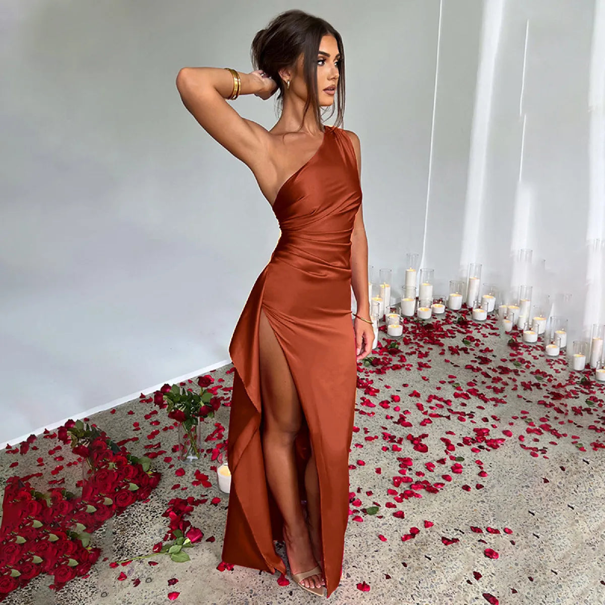 Velvora Satin Dress