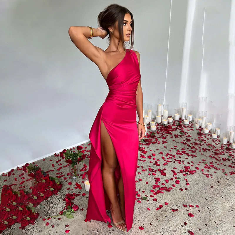 Velvora Satin Dress