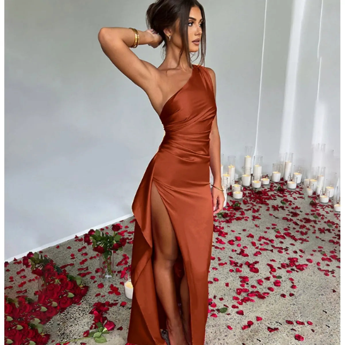 Velvora Satin Dress