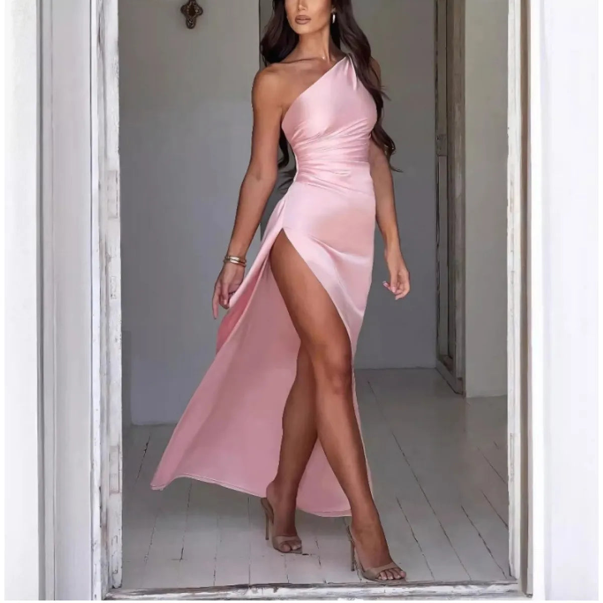 Velvora Satin Dress